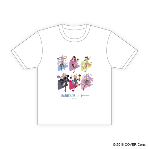 GRANBLUE FANTASY × ホロライブTシャツ(XL)